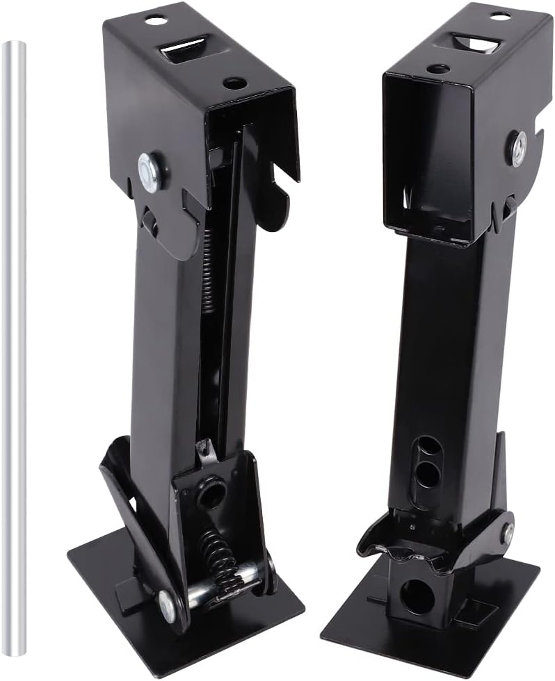 Telescoping Trailer Stabilizer Jacks for RVs - Heavy Duty Support