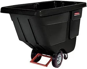 Rubbermaid Commercial Tilt Dump Truck for Heavy Loads and Recycling