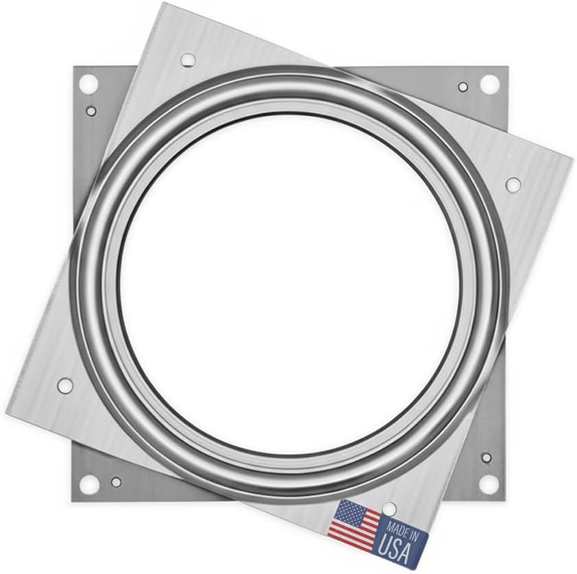 Lazy Susan Hardware for Smooth Rotating Solutions - 4 in, 350 lbs