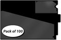Center Tab Vinyl Outguides Letter Size - Durable File Organizers