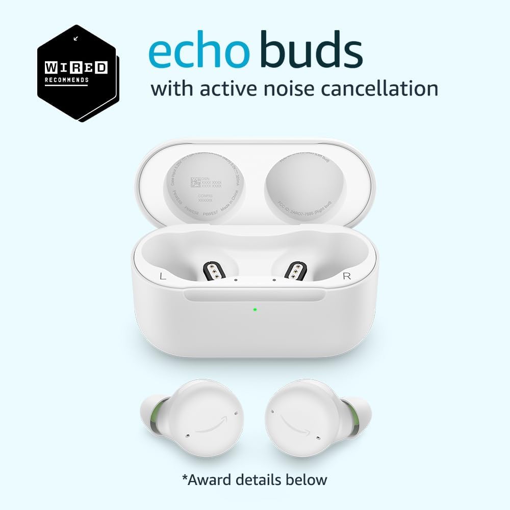 Echo Buds: Active Noise Cancellation & Alexa