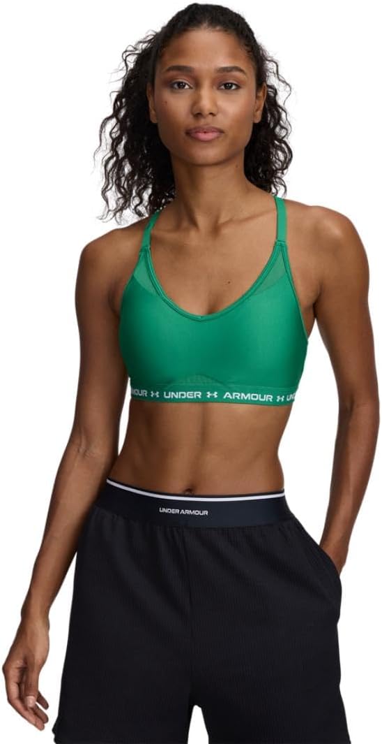 Under Armour Womens Crossback Low Impact Sports Bra for Comfort