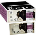 EPIC Bison Bacon Cranberry Bars, Grass-Fed 12 Count - Savory High