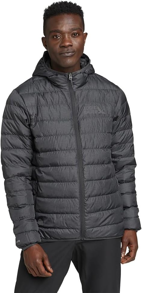 Eddie Bauer Men's CirrusLite Hooded Down Jacket for Comfort