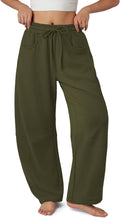 Barrel Sweatpants Women Wide Leg Baggy Lounge Pants - Comfy Fit