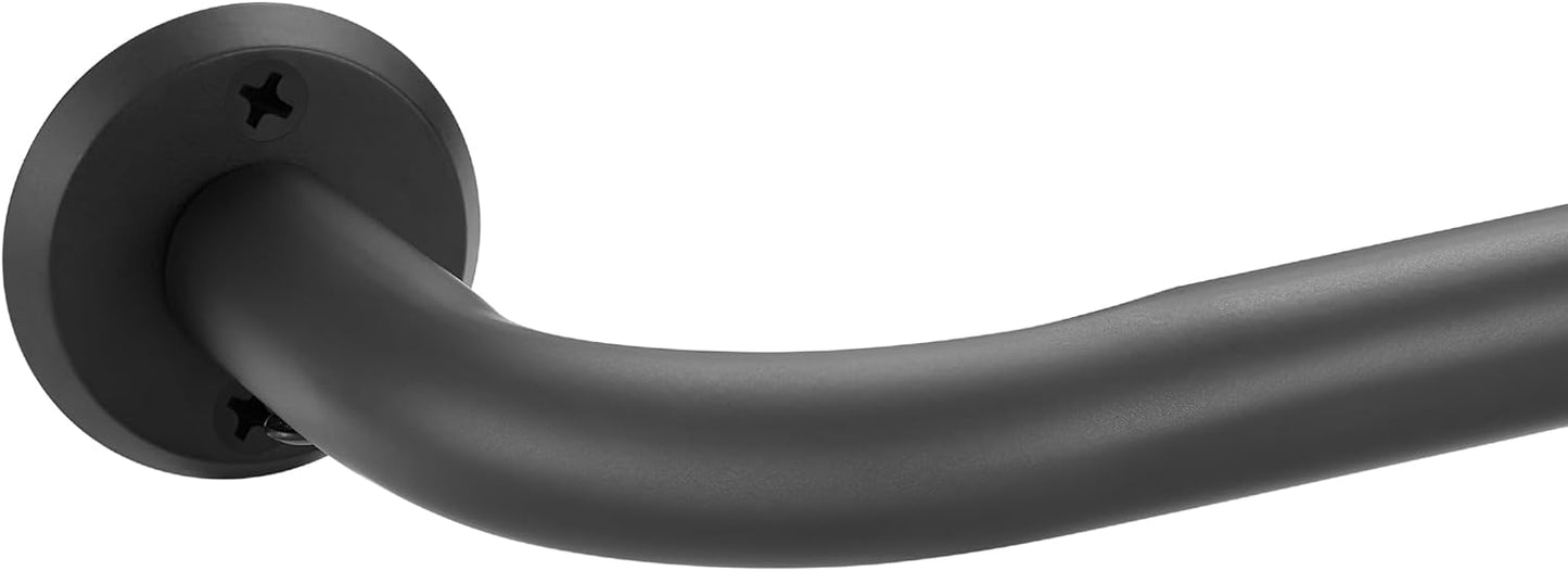 Room Darkening Curtain Rods for Windows, Adjustable 28 to 116 in