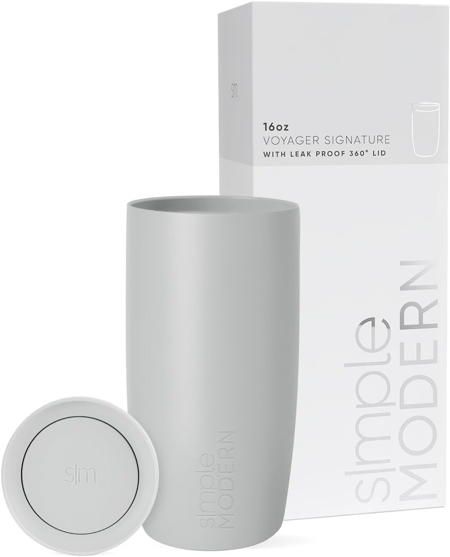 Simple Modern Travel Coffee Mug Tumbler with 360 Lid Review