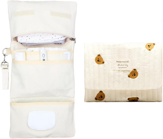 Waterproof Mini Diaper Bag: Mom & Baby Travel Set