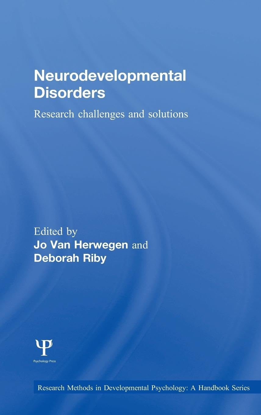 Neurodevelopmental Disorders Handbook: Essential Research Methods