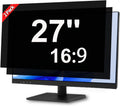 27 Inch Privacy Screen for Computer Monitor - Dual Pack Privacy & Blue