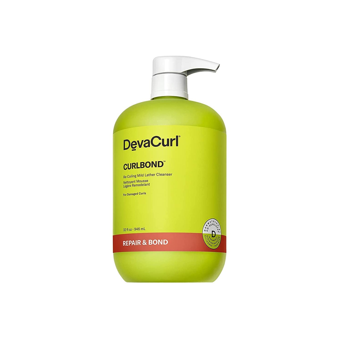DevaCurl CurlBond Re-Coiling Cleanser for Frizz Control