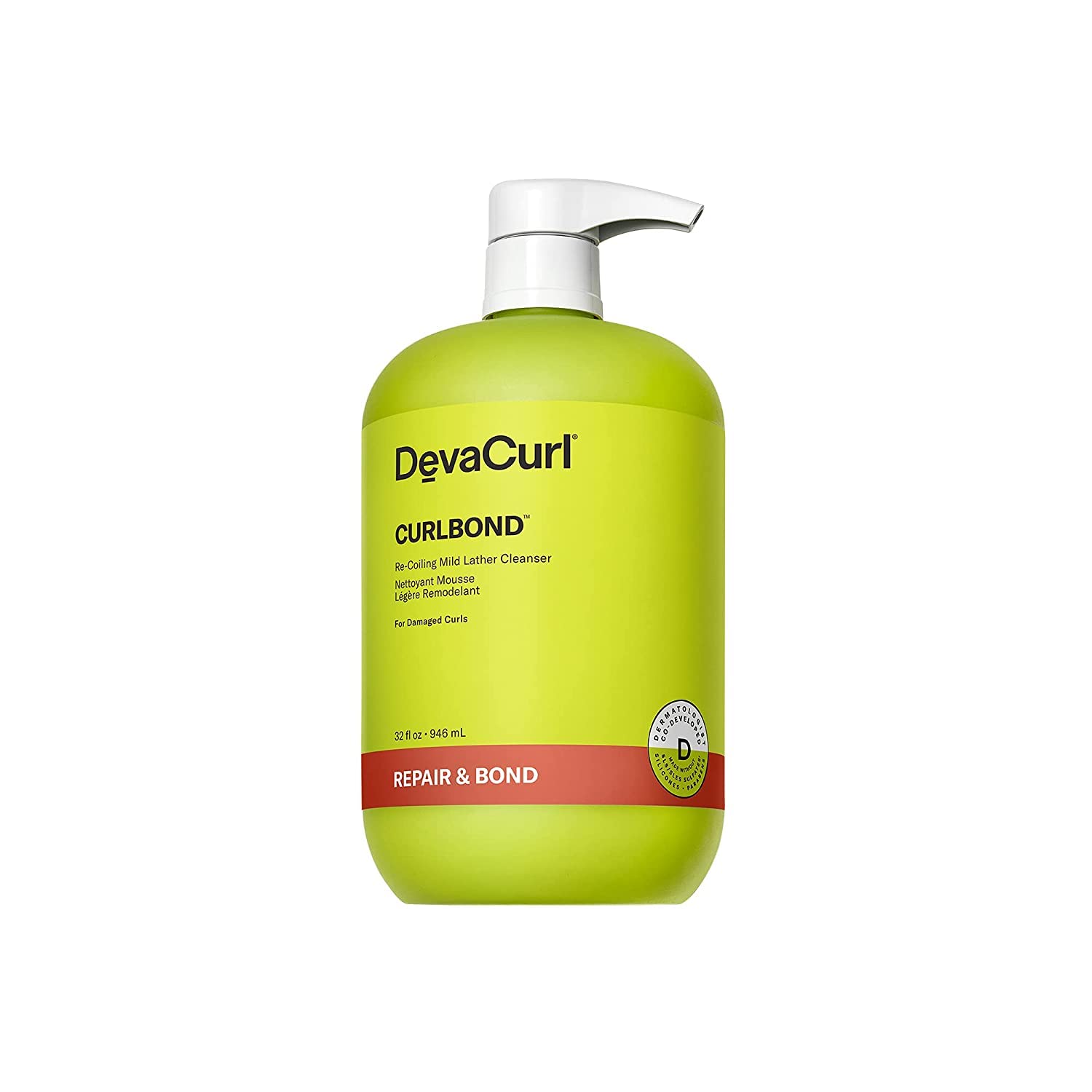 DevaCurl CurlBond Re-Coiling Cleanser for Frizz Control