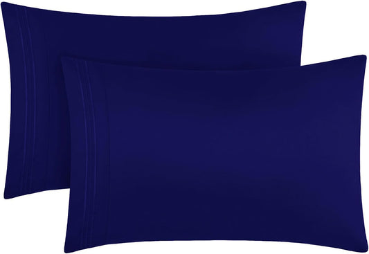 Mellanni Pillow Cases - Luxury Soft Cooling Pillow Covers 2 PC