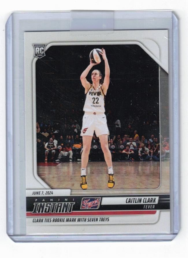 Caitlin Clark 2024 Panini Instant WNBA #53 Rookie Card Review
