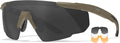 Wiley X Saber Advanced Tactical Sunglasses - Ballistic Protection