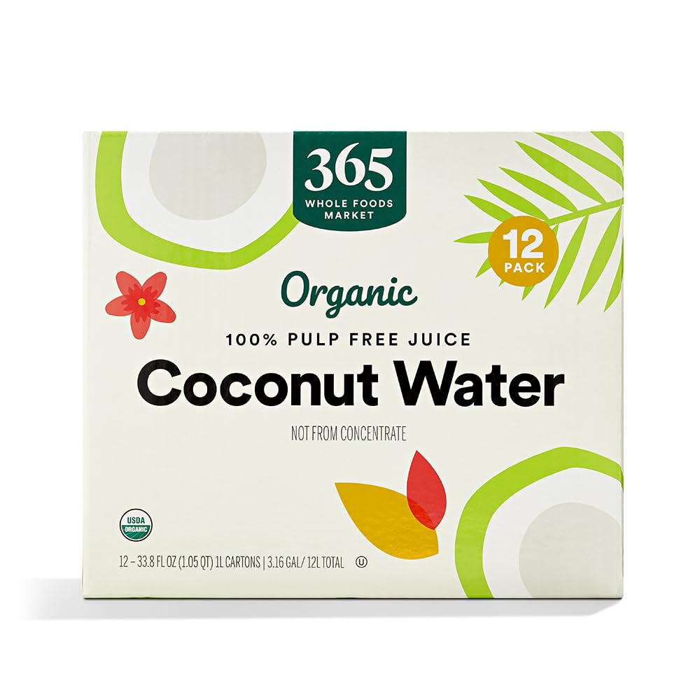 365 by Whole Foods Market Organic Coconut Water 12 ct Review