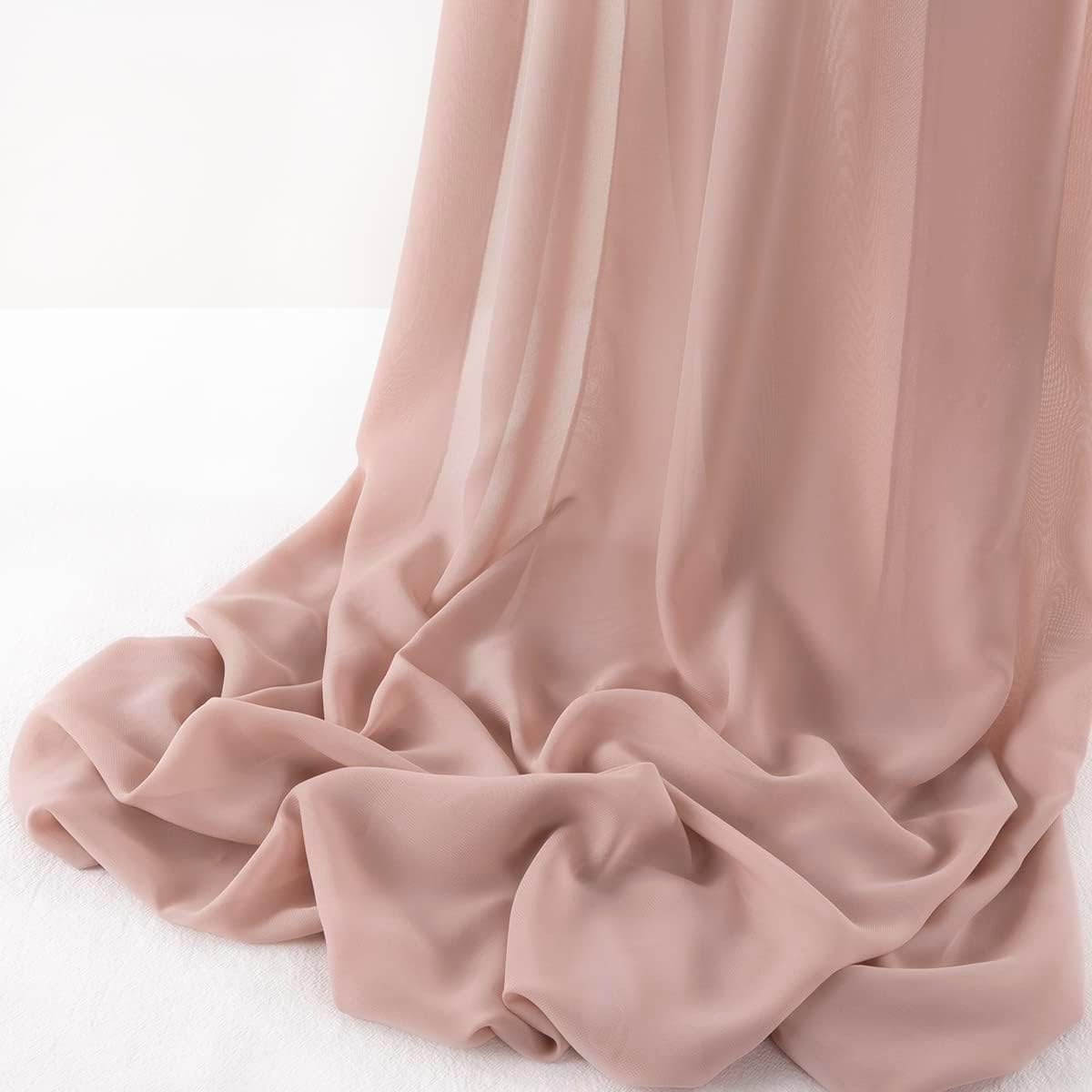 MLMW Chiffon Fabric by The Yard for Elegant Wedding Decor