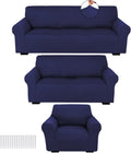 Peryiter 3 Piece Couch Slipcover Set for Ultimate Furniture Protection