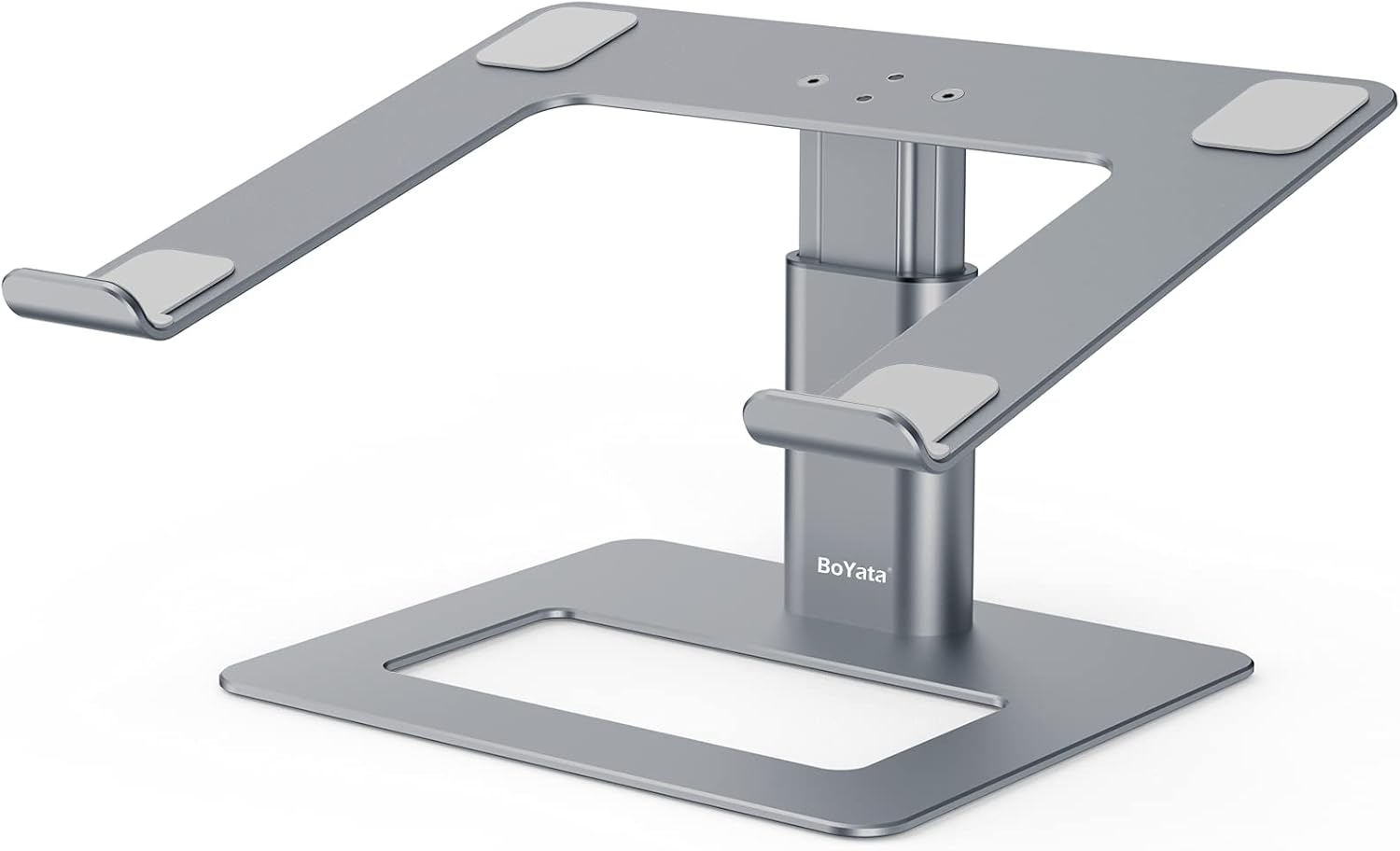 Adjustable Aluminum Laptop Stand - Ergonomic & Stylish - Fits 11-17 Laptops