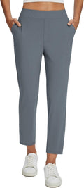 baleaf Womens Travel Pants Lightweight Stretch Petite Ankle Jewelry