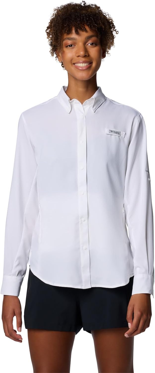 Columbia Women's Plus-Size Tamiami II Long Sleeve Fishing Shirt