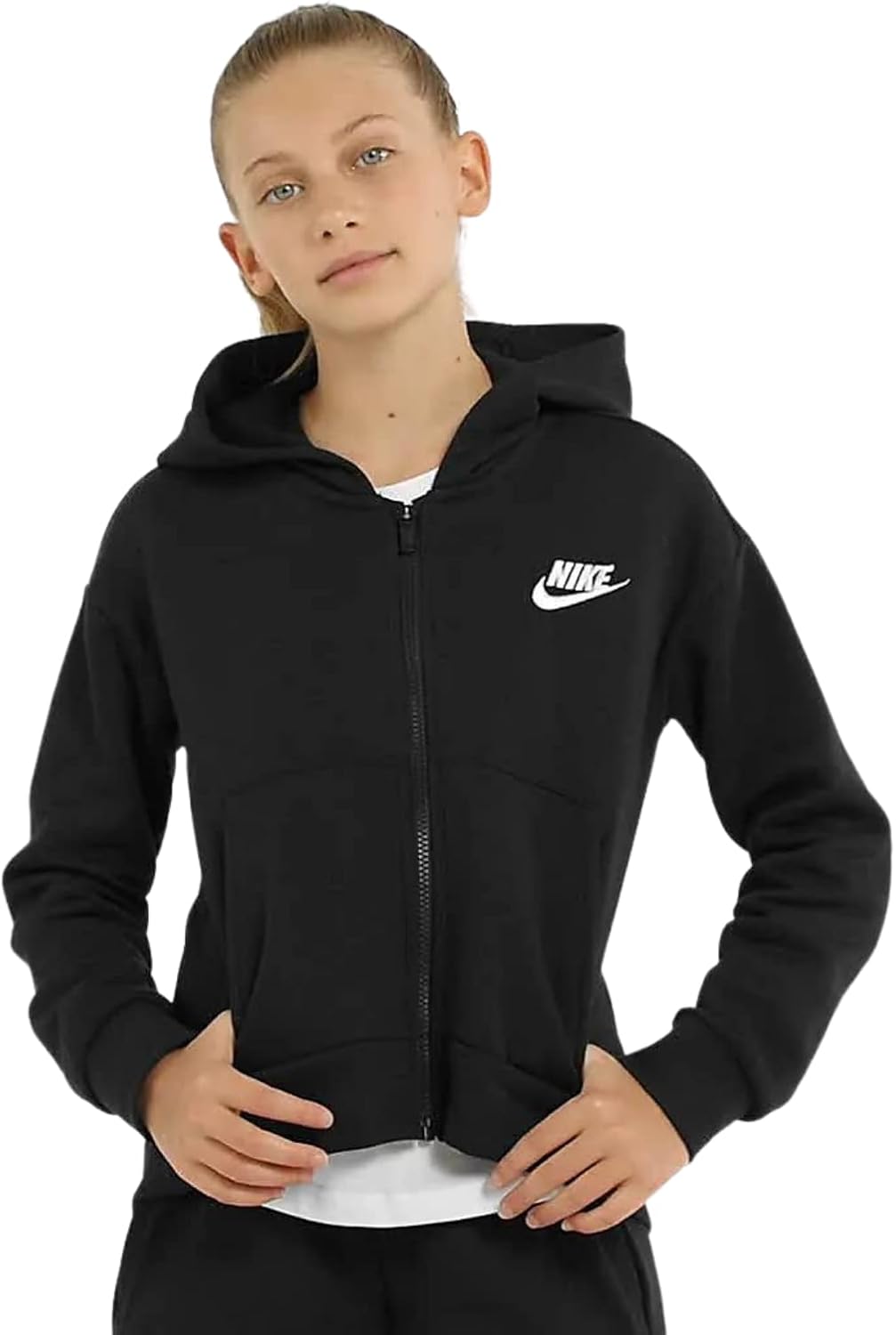 Nike Girl's Cozy Fleece Hoodie for Active Kids