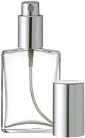Grand Parfums 2oz Glass Perfume Atomizer, Fine Mist Sprayer