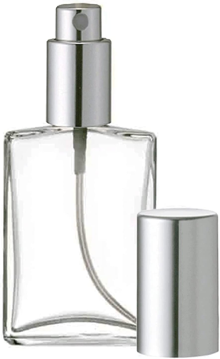 Grand Parfums 2oz Glass Perfume Atomizer, Fine Mist Sprayer