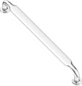Polished Chrome Cabinet Handles 6-1/4 in Hole Centers - 10 Pack