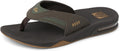 REFF Men's Fanning Bottle Opener Flip Flops for Men - Cushioned