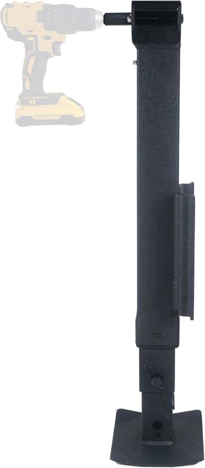 Trailer Valet TVJX7-S Heavy Duty Drill-Powered Trailer Jack