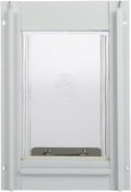 Deluxe Aluminum Pet Door with Telescoping Frame - Super Large 15 x 20