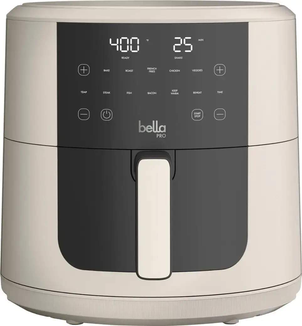 SmartCrisp 8-Qt Air Fryer: Oil-Free, Family-Sized, 6 Presets
