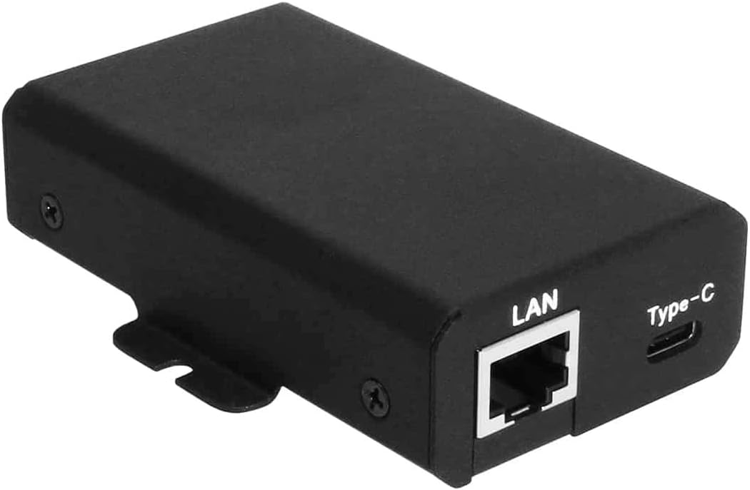 Coolgear PoE to USB-C PD Power Adapter with Gigabit Ethernet
