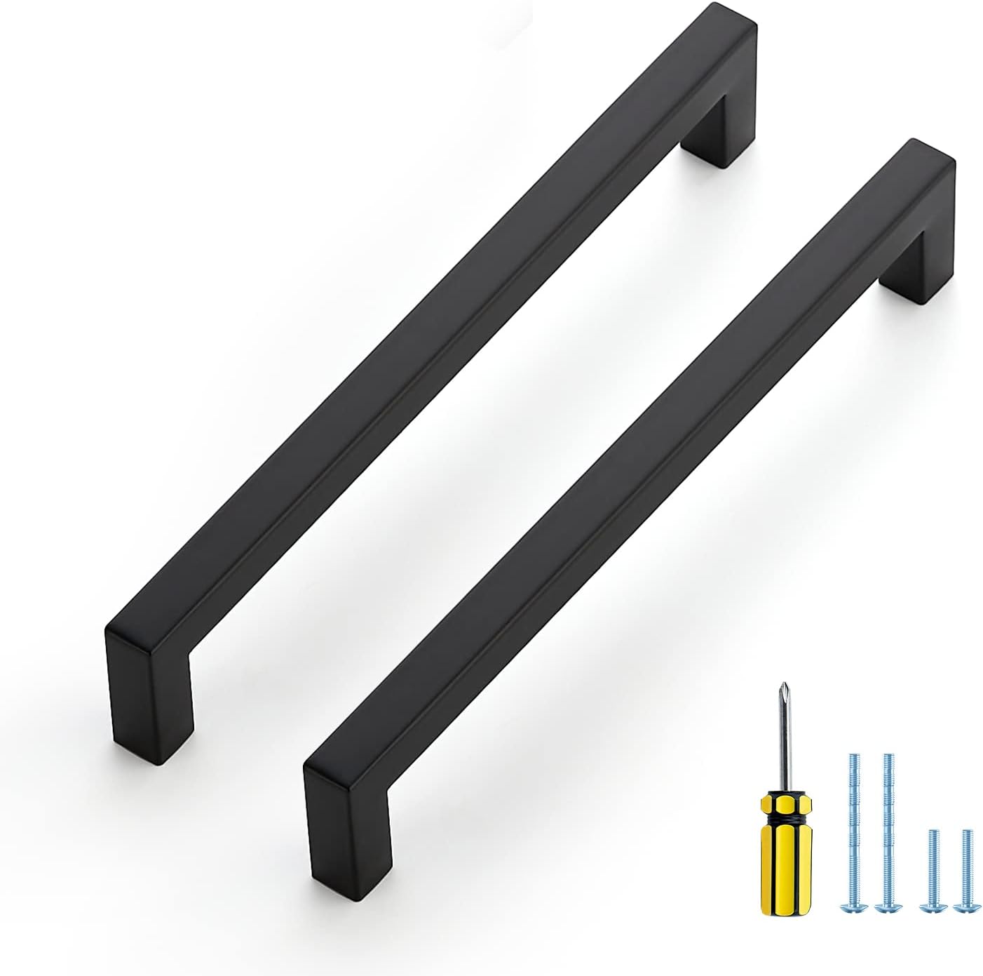 Ravinte 25 Pack Square Cabinet Pulls for Modern Kitchen Design