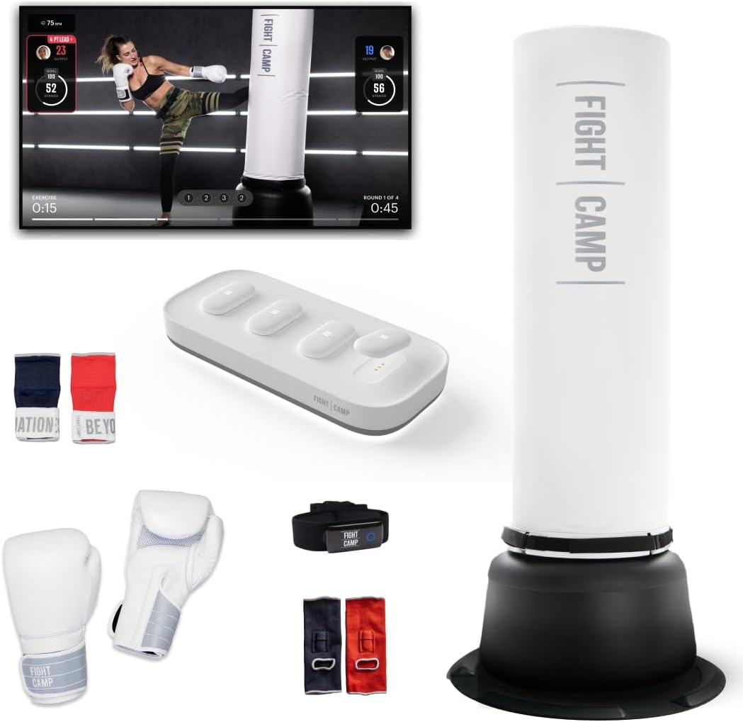 Ultimate Fit Kit: FightCamp Punching Bag & Tracker Set