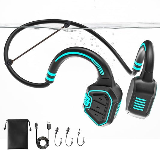 Bone Conduction Swimming Headphones with 32GB MP3 Player