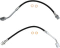 TRQ Front Brake Hose Set for 1999-2004 Ford Mustang Models