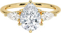 Moissanite Engagement Ring 1.5 ct Solitaire - Ethical Brilliance AR