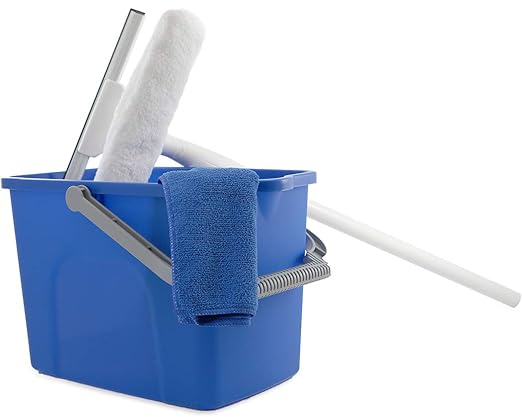 Unger Window Washing Starter Kit with Microfiber Combi and Pole