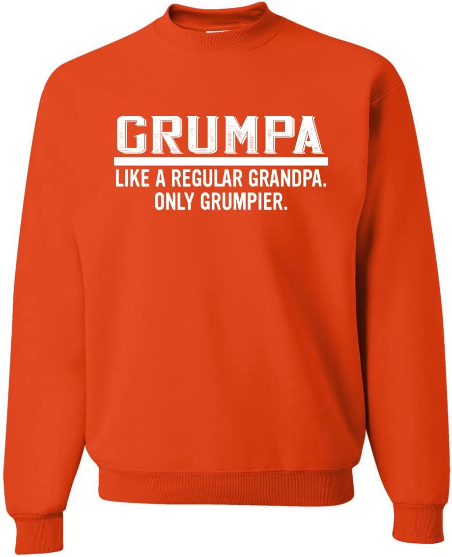 Grumpa Like A Regular Grandpa Only Grumpier Funny Sweatshirt