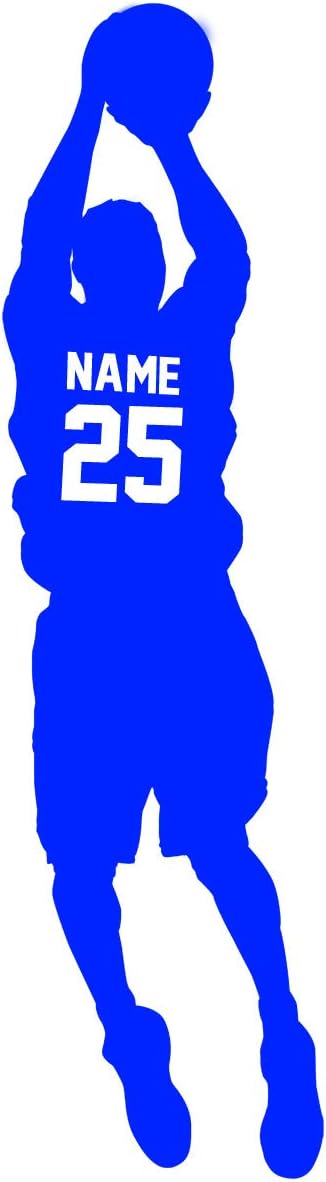 Personalized Basketball Name Decals for Boys Room Decor
