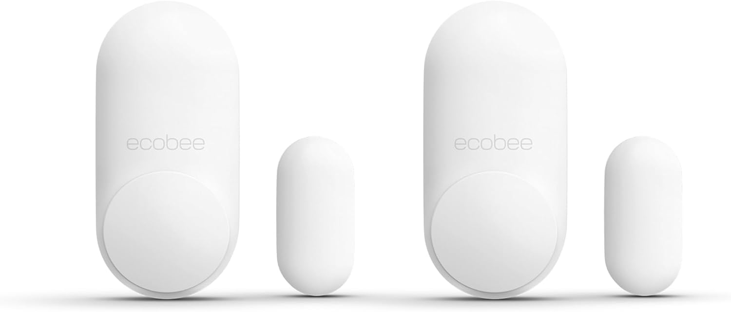 ecobee Door & Window Sensor 2pk - Smart Security & Energy Savings