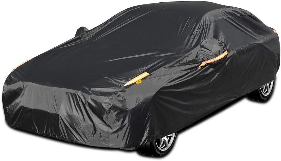 UV Protection Car Cover for Sedan - Windproof and Dustproof