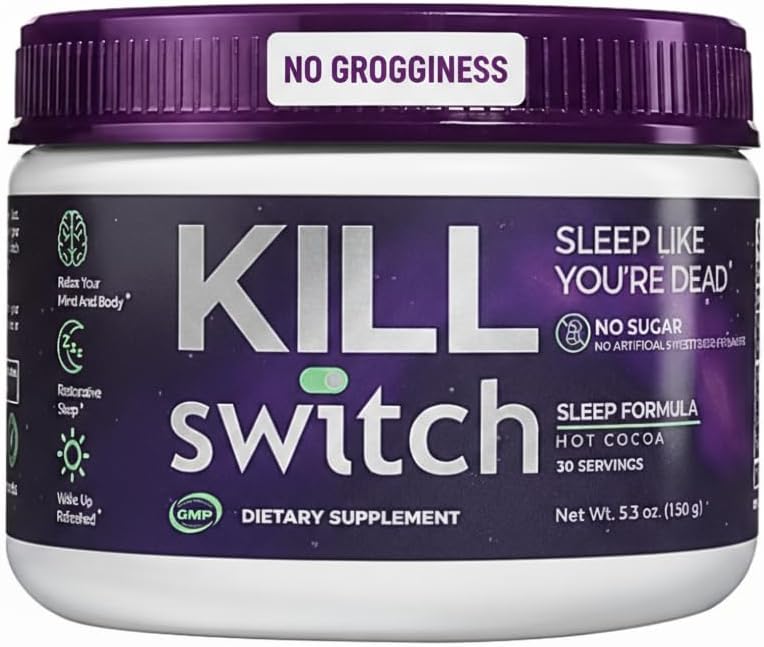 Killswitch Sleep Aid Hot Chocolate for Restful Sleep & Relaxation