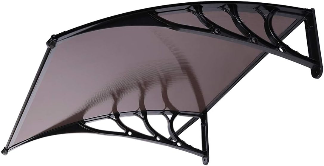 Durable VIVOHOME Polycarbonate Window Door Awning Canopy 40 in