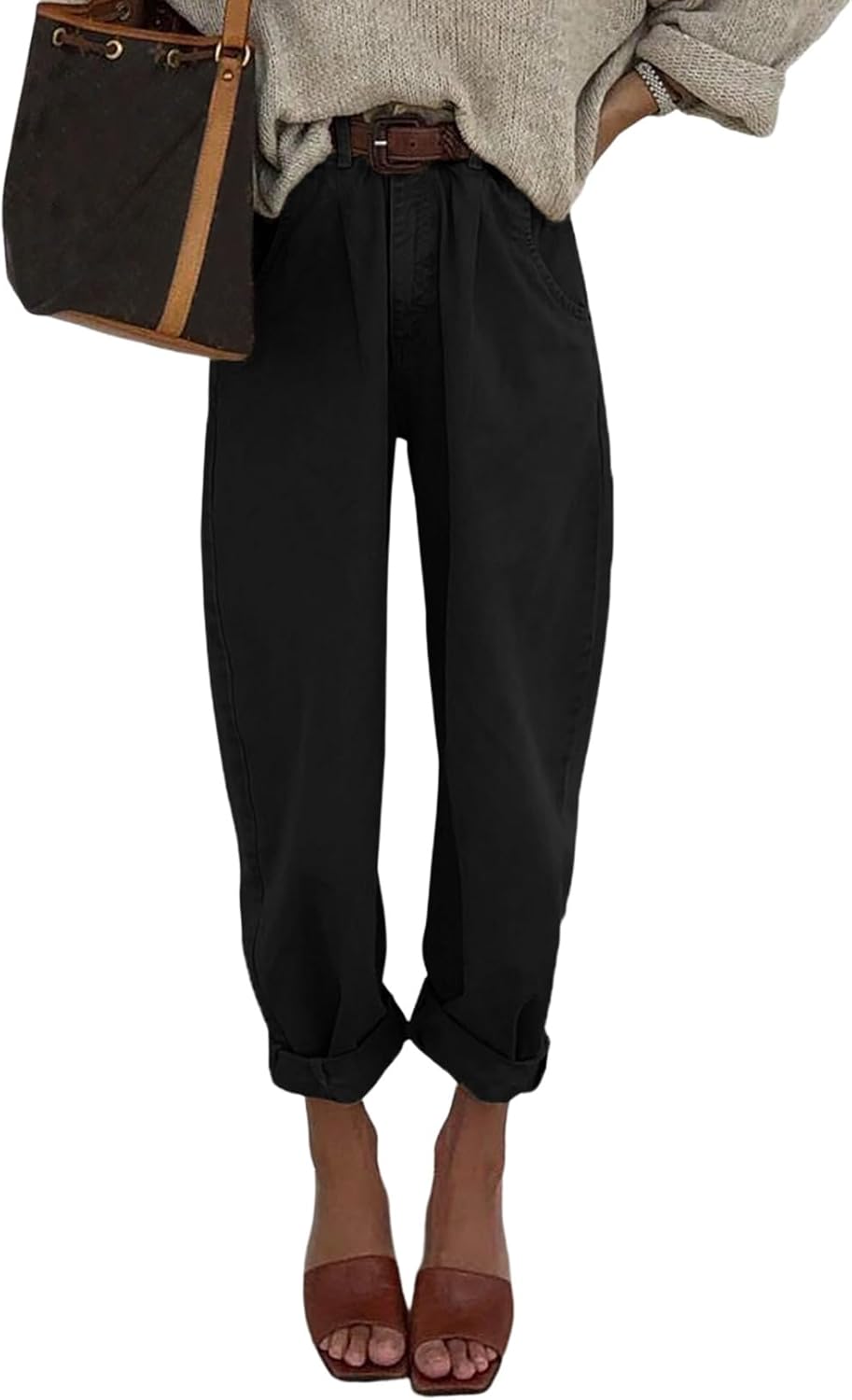 Astylish Womens High Waisted Baggy Jeans for Ultimate Comfort