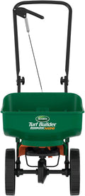 Scotts Turf Builder EdgeGuard Mini Broadcast Spreader - Compact Lawn