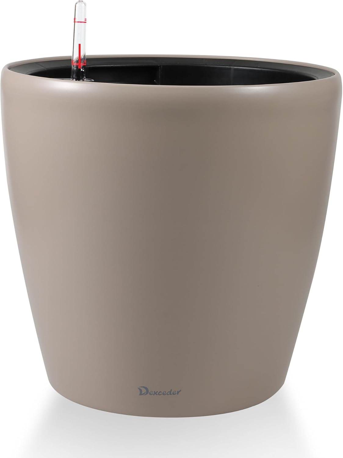 Dexceder 18x17 Self Watering Planter with Wheels for Indoor Use