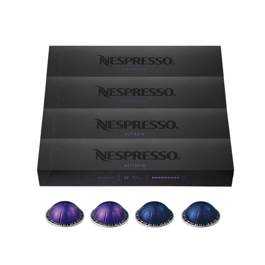 Nespresso Vertuo Espresso Variety Pack, 40-Count Pods - Bold Flavors